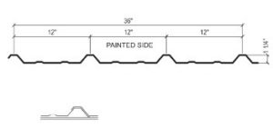 26 GA Metal Exposed Fastener | Metal Roofing Direct